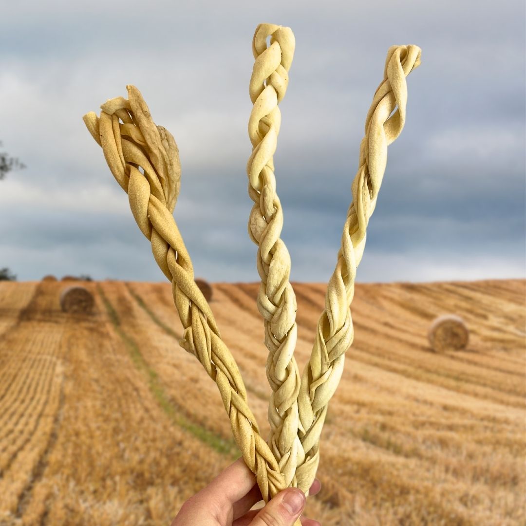 30cm Lamb Skin Braided