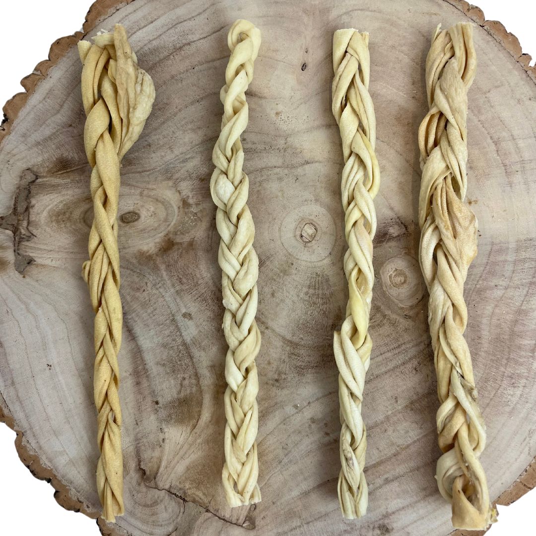 30cm Lamb Skin Braided