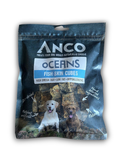 Fish Skin Cubes 100g